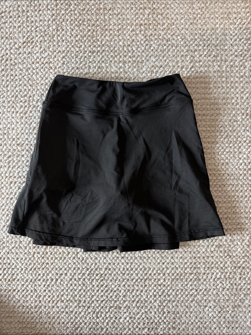 Black Women's Active Skort